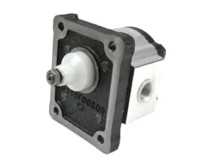 Pompa hydrauliczna zębata 1.0cm3 (grupa 1 - typ europejski) wałek 1:8 przyłącza obustronnie gwinty wewnętrzne 3/8 (obroty prawe) max.250 bar Waryński