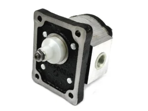 Pompa hydrauliczna zębata 1.5cm3 (grupa 1 - typ europejski) wałek 1:8 przyłącza obustronnie gwinty wewnętrzne 3/8 (obroty prawe) max.260 bar Waryński