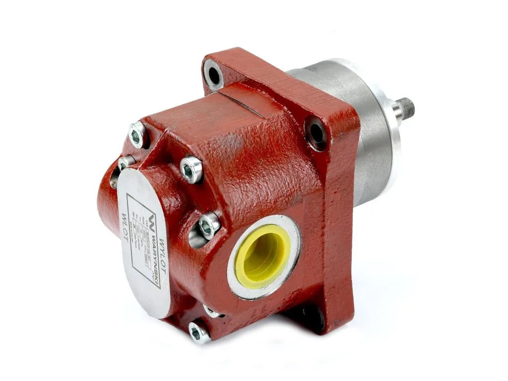 Pompa hydrauliczna zębata do Bizon Z-056. Z-058 nowy typ PZS-KP2-25 (obroty lewe) 16Mpa w korpusie żeliwnym Waryński - obrazek 2