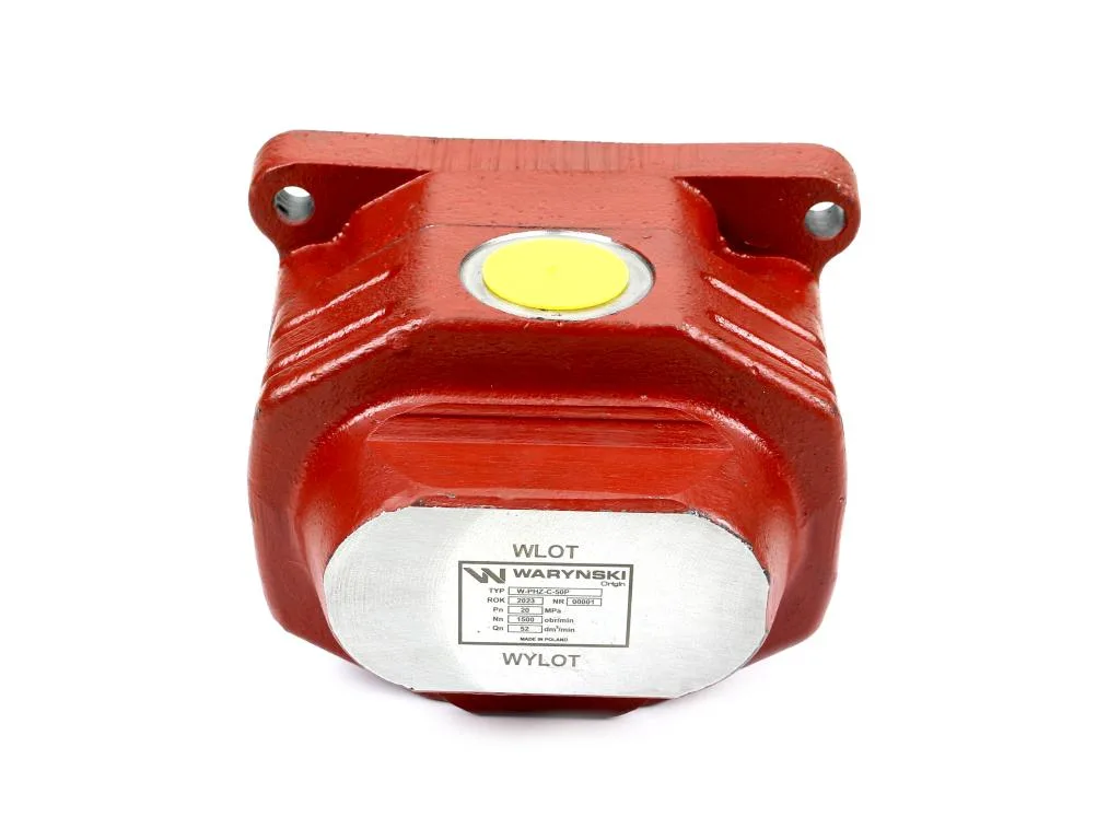 Pompa hydrauliczna zębata do Cyklop PZS-KZ-50P (obroty prawe) 20Mpa w korpusie żeliwnym Waryński - obrazek 3