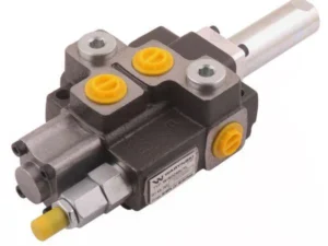 Rozdzielacz hydrauliczny 1-sekcyjny max przepływ 40L sterowany na linkę Waryński