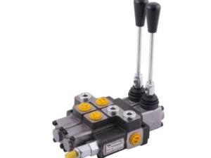 Rozdzielacz hydrauliczny 2-sekcyjny max przepływ 40L (1-sekcja nurnikowa) Waryński