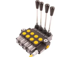 Rozdzielacz hydrauliczny 4-sekcyjny max przepływ 40L Waryński