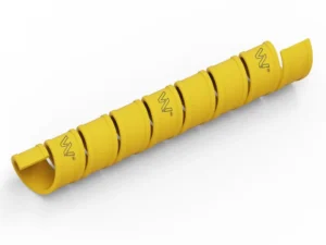 Osłona spiralna HDPE ochronna na węże i przewody SGX-50 (Zakres: 41-53mm) żółta Waryński, (sprzedawane po 25)