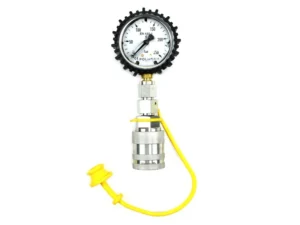 Zestaw pomiarowy ciśnienia hydrauliki z manometrem 250 bar gniazdo EURO Push-Pull Waryński