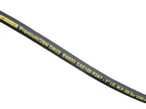 Wąż hydrauliczny do zakuwania DN25 2-oplotowy 165 Bar Waryński (sprzedawany po 25m)