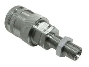 Szybkozłącze hydrauliczne gniazdo long M16x1.5 gwint zewnętrzny EURO PUSH-PULL (9100816GL) (ISO 7241-A) Waryński