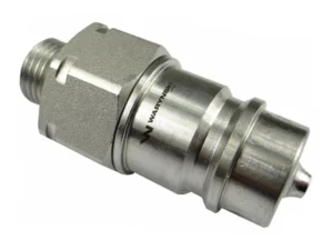 Szybkozłącze hydrauliczne wtyczka M16x1.5 gwint zewnętrzny EURO (9100816W) (ISO 7241-A) Waryński (opakowanie 10szt)