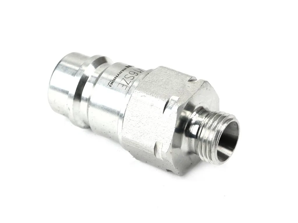 Szybkozłącze hydrauliczne wtyczka M16x1.5 gwint zewnętrzny EURO (9100816W) (ISO 7241-A) z eliminatorem ciśnienia Waryński - obrazek 2