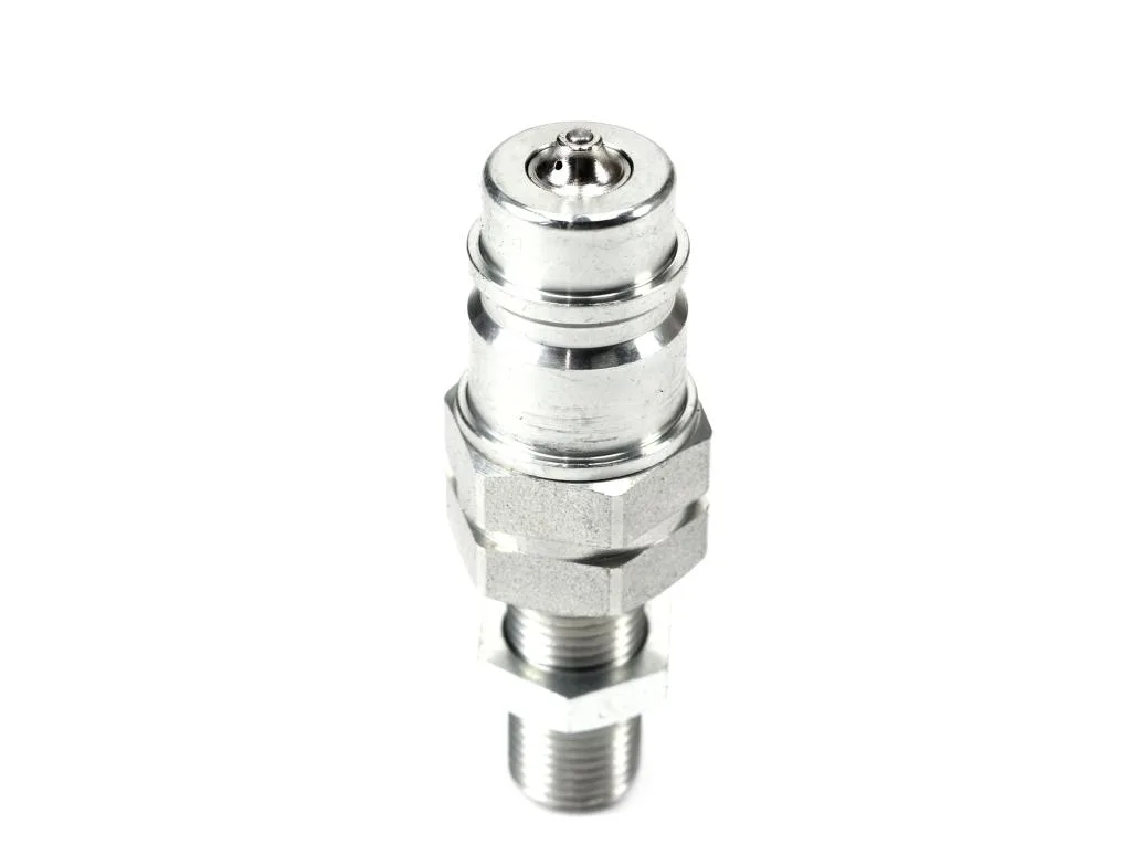 Szybkozłącze hydrauliczne wtyczka long M16x1.5 gwint zewnętrzny EURO (ISO 7241-A) z eliminatorem ciśnienia Waryński - obrazek 3