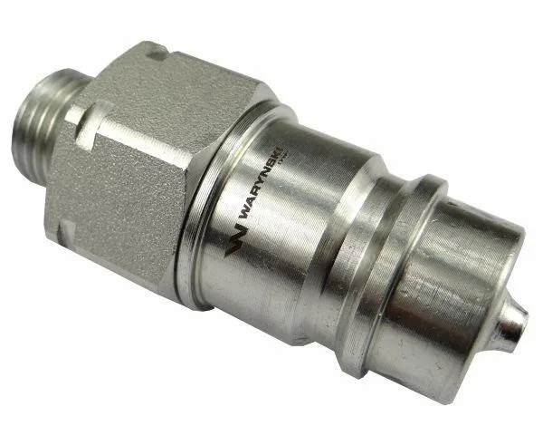 Szybkozłącze hydrauliczne wtyczka M16x1.5 gwint zewnętrzny EURO (9100816W) (ISO 7241-A) Waryński - obrazek 2