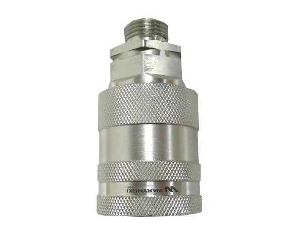 Szybkozłącze hydrauliczne gniazdo M18x1.5 gwint zewnętrzny EURO PUSH-PULL (9100818G) (ISO 7241-A) Waryński - obrazek 3