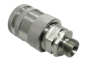 Szybkozłącze hydrauliczne gniazdo M18x1.5 gwint zewnętrzny EURO PUSH-PULL (9100818G) (ISO 7241-A) Waryński