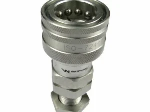 Szybkozłącze hydrauliczne gniazdo long M18x1.5 gwint zewnętrzny EURO (9100818GL) (ISO 7241-A) Waryński