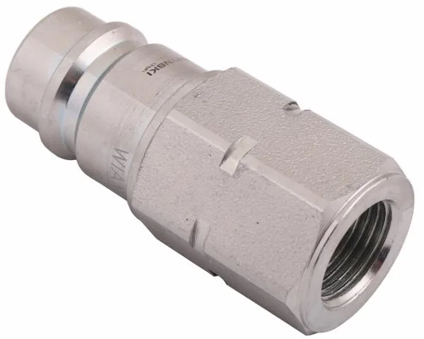 Szybkozłącze hydrauliczne wtyczka z eliminatorem ciśnienia M18x1.5 gwint wew. EURO (ISO 7241-A) Waryński - obrazek 3