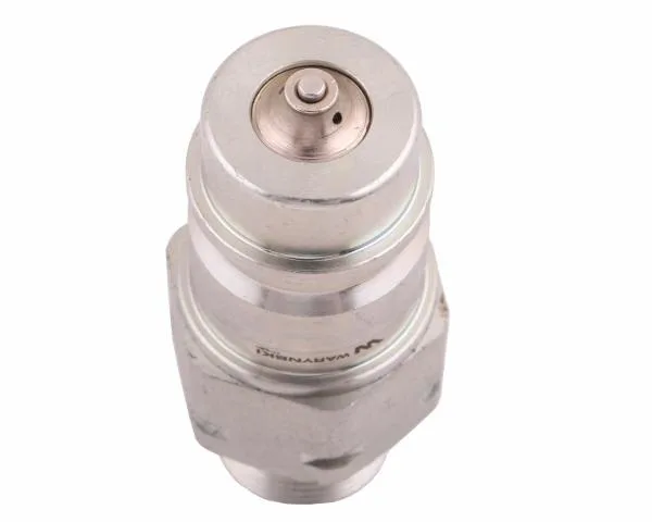 Szybkozłącze hydrauliczne wtyczka z eliminatorem ciśnienia M20x1.5 gwint zew. EURO (9100822W) (ISO 7241-A) Waryński - obrazek 3