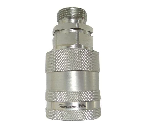 Szybkozłącze hydrauliczne gniazdo M22x1.5 gwint zewnętrzny EURO PUSH-PULL (9100822G) (ISO 7241-A) Waryński - obrazek 3