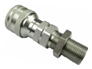 Szybkozłącze hydrauliczne gniazdo long M22x1.5 gwint zewnętrzny EURO (9100822GL) (ISO 7241-A) Waryński (opakowanie 50szt)
