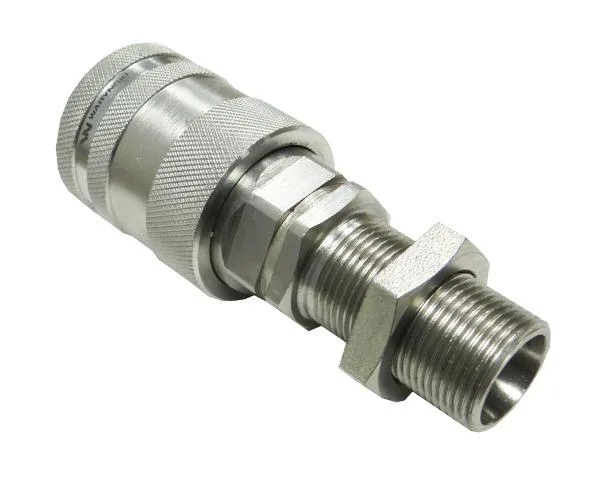 Szybkozłącze hydrauliczne gniazdo long M22x1.5 gwint zewnętrzny EURO PUSH-PULL (9100822GL) (ISO 7241-A) Waryński (opakowanie 50szt) - obrazek 2