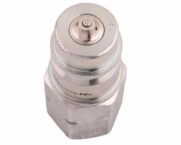 Szybkozłącze hydrauliczne wtyczka z eliminatorem ciśnienia M22x1.5 gwint wew. EURO (ISO 7241-A) Waryński - obrazek 3