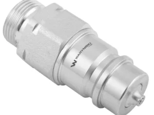 Szybkozłącze hydrauliczne wtyczka M22x1.5 gwint zewnętrzny EURO (9100822W) (ISO 7241-A) Waryński (opakowanie 10szt)