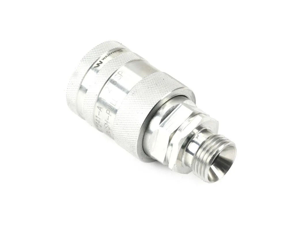 Szybkozłącze hydrauliczne gniazdo G1/2"BSP gwint zewnętrzny EURO PUSH-PULL (ISO 7241-A) Waryński - obrazek 2