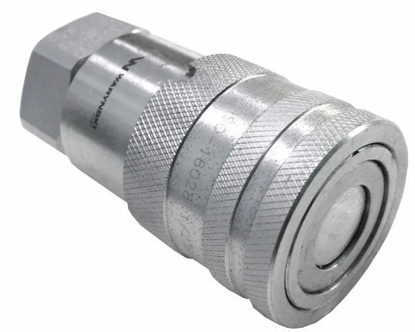 Szybkozłącze hydrauliczne suchoodcinające gniazdo G1/4"BSP gwint wewnętrzny ISO16028 Waryński - obrazek 4