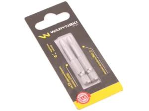 Końcówki wkrętakowe bity PH3 50mm Waryński komplet w blistrze dwusztukowym