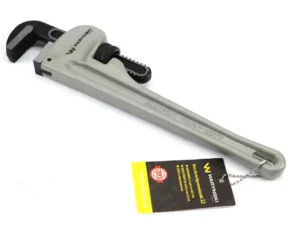Klucz do rur typ amerykański 12" uchwyt aluminium wzmocniony szczęki CrMo max średnica Waryński