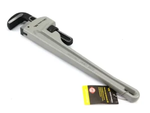 Klucz do rur typ amerykański 18" uchwyt aluminium wzmocniony szczęki CrMo max średnica Waryński