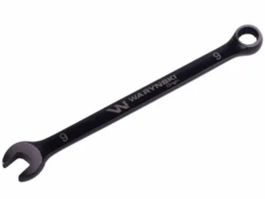 Klucz płasko-oczkowy 9 mm. CrV standard ASME B107-2010 Waryński