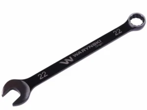 Klucz płasko-oczkowy 22 mm. CrV standard ASME B107-2010 Waryński
