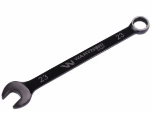 Klucz płasko-oczkowy 23 mm. CrV standard ASME B107-2010 Waryński