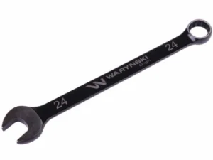 Klucz płasko-oczkowy 24 mm. CrV standard ASME B107-2010 Waryński