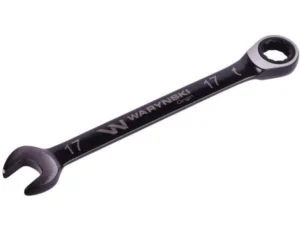 Klucz płasko-oczkowy 17 mm z grzechotką 72 zęby standard ASME B107-2010 Waryński