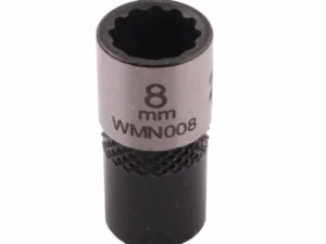 Nasadka dwunastokątna 1/4". 8 mm. CrV50BV30. DIN 3124. Waryński
