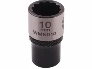 Nasadka dwunastokątna 1/4". 10 mm. CrV50BV30. DIN 3124. Waryński