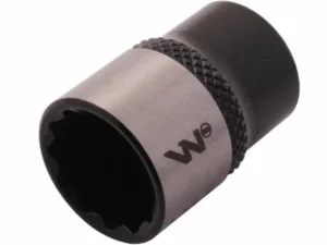 Nasadka dwunastokątna 1/4". 12 mm. CrV50BV30. DIN 3124. Waryński