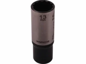 Nasadka dwunastokątna 1/4". 13 mm. długa. CrV50BV30. DIN 3124. Waryński
