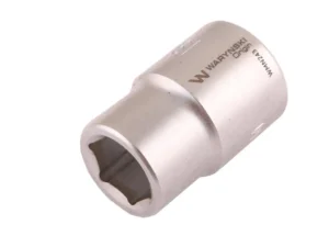 Nasadka sześciokątna 3/4". 19 mm. CrV50BV30. DIN 3124. Waryński