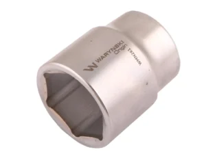 Nasadka sześciokątna 3/4". 38 mm. CrV50BV30. DIN 3124. Waryński
