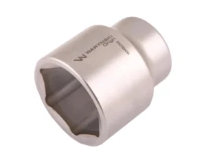 Nasadka sześciokątna 3/4". 46 mm. CrV50BV30. DIN 3124. Waryński