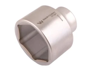 Nasadka sześciokątna 3/4". 65 mm. CrV50BV30. DIN 3124. Waryński
