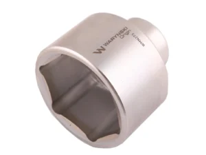 Nasadka sześciokątna 3/4". 70 mm. CrV50BV30. DIN 3124. Waryński
