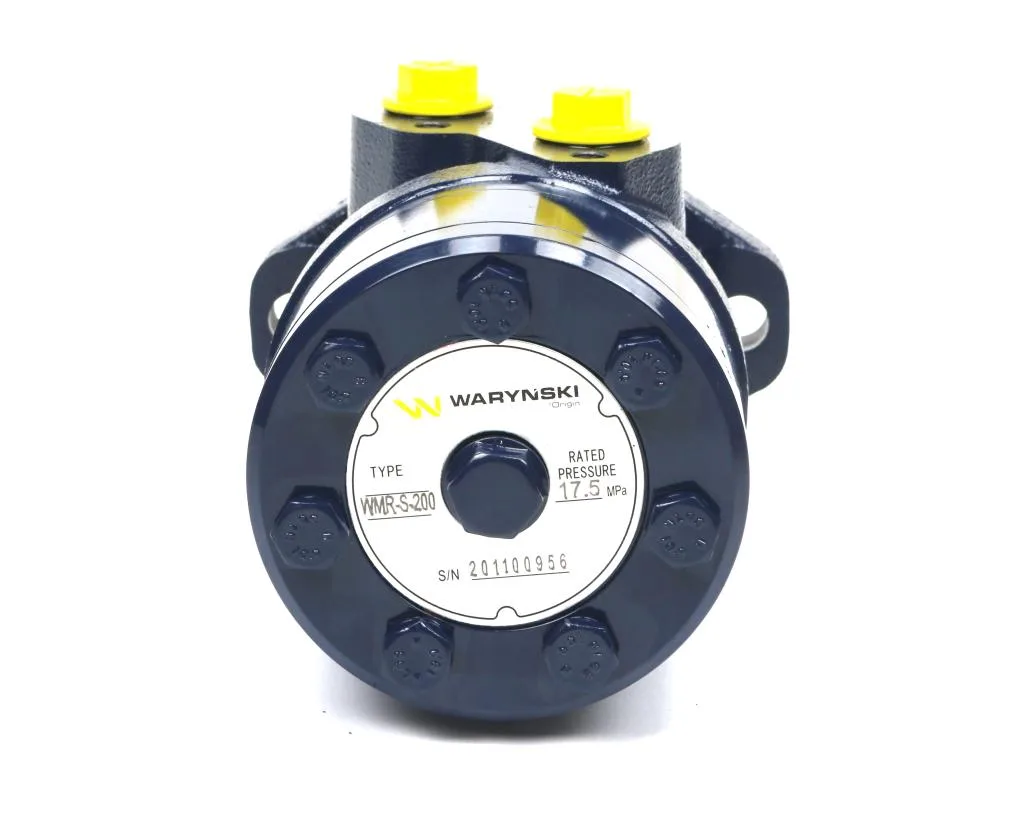 Silnik hydrauliczny orbitalny (stosowany do owijarek) wzmacniany WMR-S 200 cm3/obr (175 bar / max.200 bar) Waryński - obrazek 2