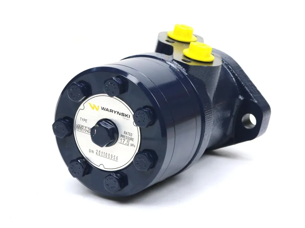 Silnik hydrauliczny orbitalny (stosowany do owijarek) wzmacniany WMR-S 200 cm3/obr (175 bar / max.200 bar) Waryński - obrazek 4