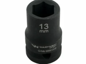 Nasadka udarowa sześciokątna 1/2". 13 mm. CrMo. DIN 3129. Waryński