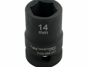 Nasadka udarowa sześciokątna 1/2". 14 mm. CrMo. DIN 3129. Waryński