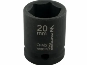 Nasadka udarowa sześciokątna 1/2". 20 mm. CrMo. DIN 3129. Waryński