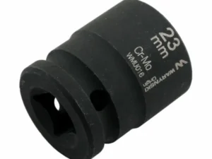 Nasadka udarowa sześciokątna 1/2". 23 mm. CrMo. DIN 3129. Waryński